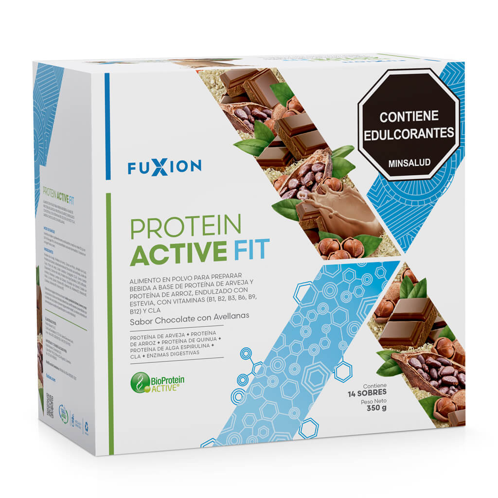 Protein Active Fit - Chocolate con Avellanas